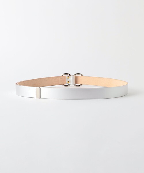 BEAUTY&YOUTH UNITED ARROWS（ビューティーアンドユースユナイテッドアローズ）の「＜Dhal＞ リング ベルト シルバーカラー 24mm（ベルト・メンズ・シルバー・FREE）」の2枚目の写真