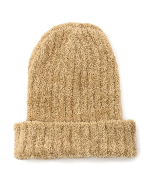 coen（コーエン）の「フラッフィーワッチ◆（ニットキャップ/ビーニー・レディース・グレー/ベージュ/ネイビー/ブラック・フリー）」の3枚目の写真