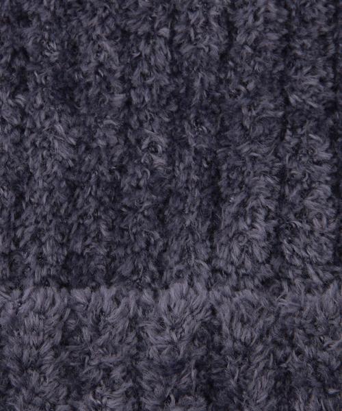 coen（コーエン）の「フラッフィーワッチ◆（ニットキャップ/ビーニー・レディース・グレー/ベージュ/ネイビー/ブラック・フリー）」の6枚目の写真