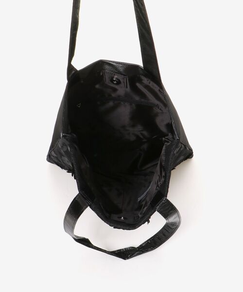 le.coeur blanc（ルクールブラン）の「チュールフラワーシンプルトート（トートバッグ・レディース・ブラック/アイボリー・FREE）」の17枚目の写真