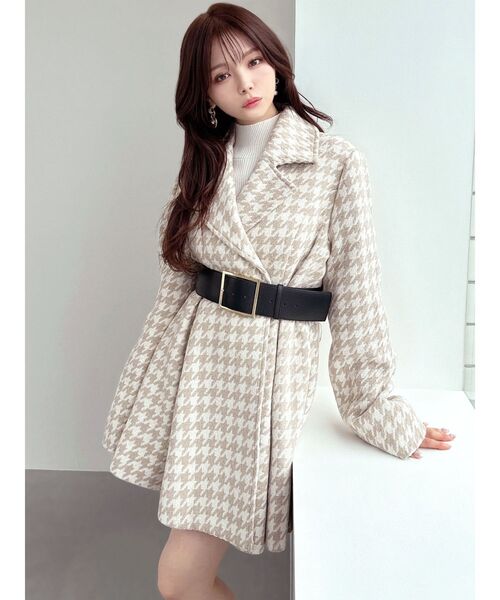 RESEXXY（リゼクシー）の「2wayミニフレアコート（その他アウター・レディース・チャコールグレー/その他/その他1・FREE）」の11枚目の写真