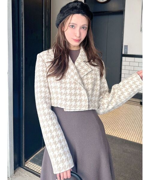 RESEXXY（リゼクシー）の「2wayミニフレアコート（その他アウター・レディース・チャコールグレー/その他/その他1・FREE）」の20枚目の写真