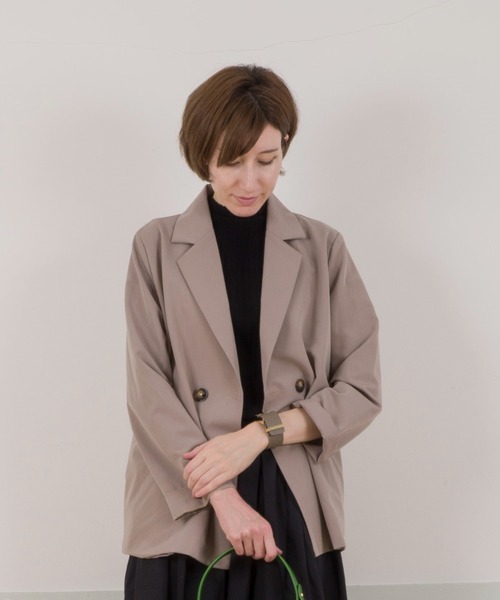 MAISON BOINET(メゾンボワネ)の「【Maison Boinet/メゾンボワネ】ワイドレザーブレスレット 牛革(ブレスレット・レディース・ライトグレー/ブラウン/ブラック/ダークグレー・FREE)」の15枚目の写真