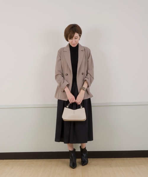 MAISON BOINET(メゾンボワネ)の「【Maison Boinet/メゾンボワネ】ワイドレザーブレスレット 牛革(ブレスレット・レディース・ライトグレー/ブラウン/ブラック/ダークグレー・FREE)」の16枚目の写真