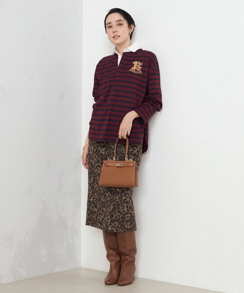 Rie Miller（リエミラー）の「ビッグシルエットラガーシャツ（T