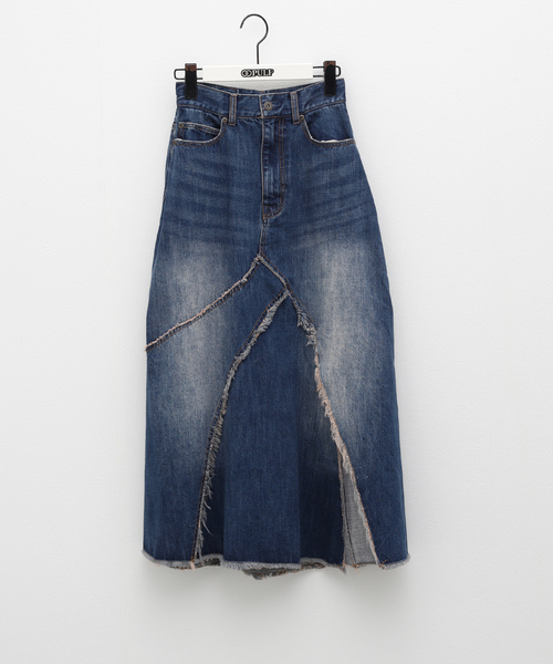 PARANOID(パラノイド)の「【PARANOID / パラノイド】DENIM SKIRT(スカート・レディース・ブルー・SMALL/MEDIUM)」の1枚目の写真
