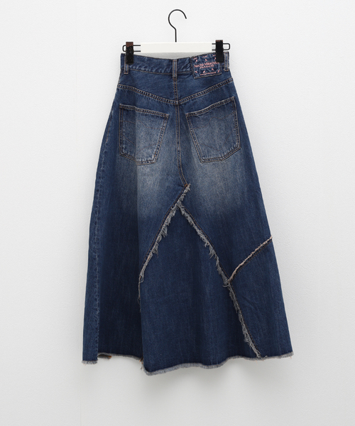 PARANOID(パラノイド)の「【PARANOID / パラノイド】DENIM SKIRT(スカート・レディース・ブルー・SMALL/MEDIUM)」の2枚目の写真