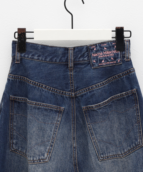 PARANOID(パラノイド)の「【PARANOID / パラノイド】DENIM SKIRT(スカート・レディース・ブルー・SMALL/MEDIUM)」の4枚目の写真