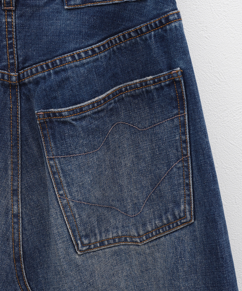 PARANOID(パラノイド)の「【PARANOID / パラノイド】DENIM SKIRT(スカート・レディース・ブルー・SMALL/MEDIUM)」の5枚目の写真