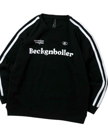 HALHAM（ハルハム）の「uniform design sweat shirt/ユニフォームデザイン 裏起毛 スウェットシャツ ブロークコア【IR】 オーバーサイズ メンズ レディース（スウェット）」