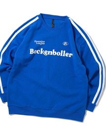 HALHAM（ハルハム）の「uniform design sweat shirt/ユニフォームデザイン 裏起毛 スウェットシャツ ブロークコア【IR】 オーバーサイズ メンズ レディース（スウェット）」