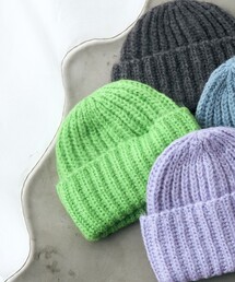 RONEL（ロネル）の「Fratelli Talli（フラテリータリー）モヘヤミックスニットキャップ（ハット）」