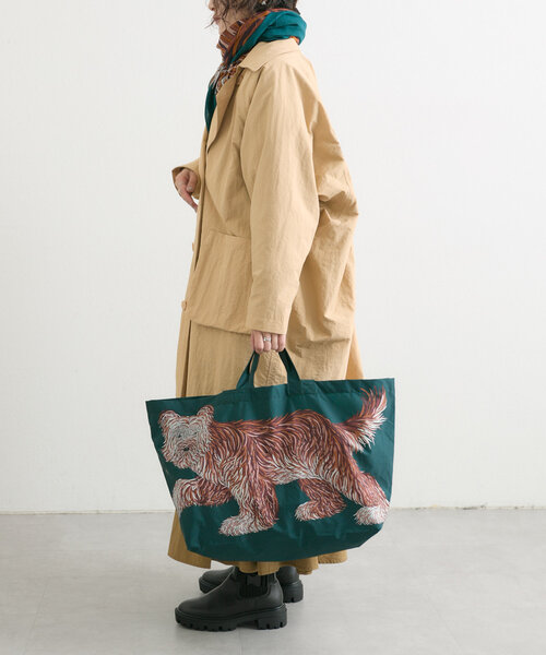 INOUI EDITIONSMAXI SHOPPER BAGイアパピヨネ ear PAPILLONNER（イアパピヨネ）の「【INOUI EDITIONS】MAXI