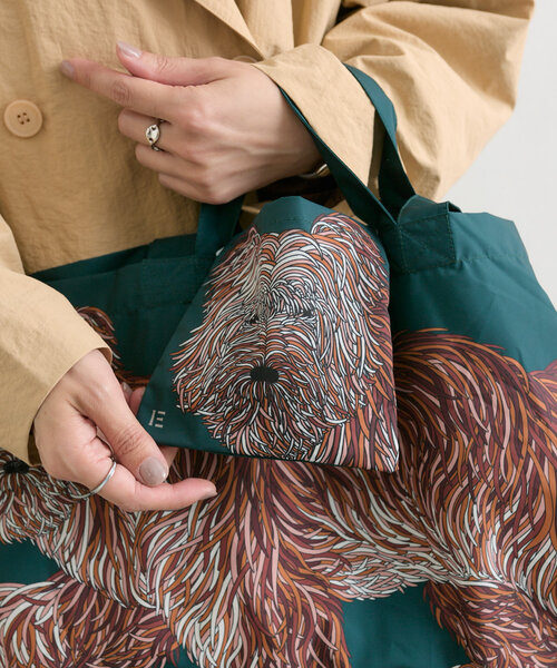 INOUI EDITIONSMAXI SHOPPER BAGイアパピヨネ ear PAPILLONNER（イアパピヨネ）の「【INOUI EDITIONS】MAXI