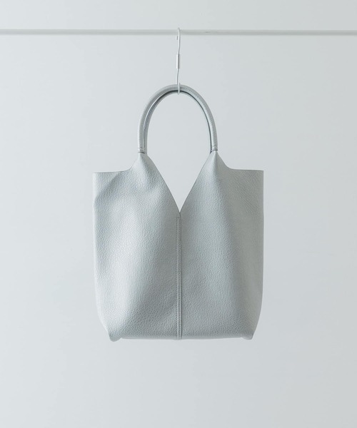 RODE SKO（ロデスコ）の「センターステッチVカットトートバッグ（トートバッグ・レディース・アイボリー/シルバー/ブラック/ブルー/ゴールド・ONE）」の4枚目の写真