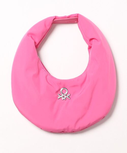 BENETTON (UNITED COLORS OF BENETTON)(ベネトンユナイテッドカラーズオブベネトン)の「【GREEN B】BENETTON丸型バッグ(ハンドバッグ・レディース・グレー/ブラック/ピンク・FREE)」の14枚目の写真
