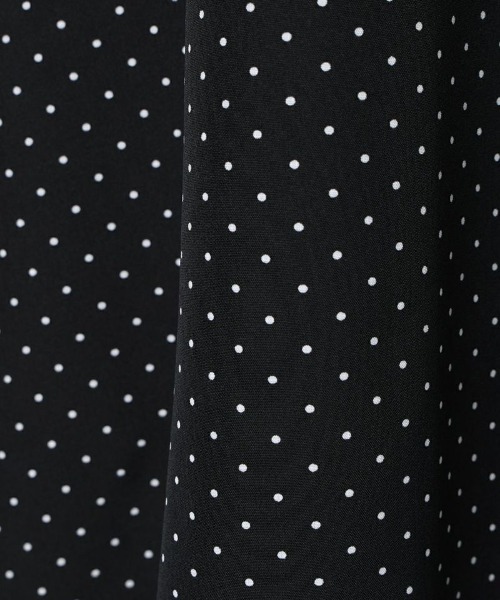 an another angelus（アンアナザーアンジェラス）の「バイカラーレトロシャツワンピース/ananotherangelus（シャツワンピース・レディース・チャコールグレー/ブラック×ホワイト・FREE）」の18枚目の写真