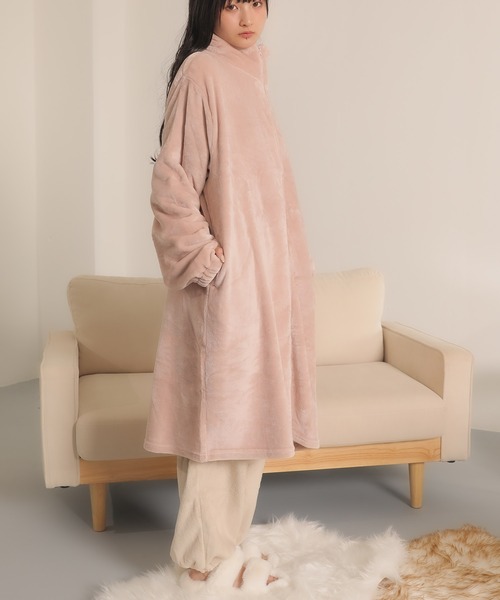 ニューマイヤー 指穴付き ジップアップロープ ルームウェア（その他