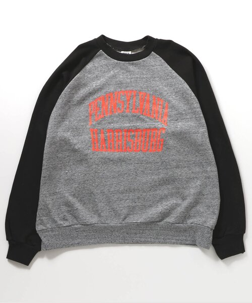 BREEZE(ブリーズ)の「【リンク・大人サイズ】カレッジトレーナー(スウェット・レディース・グレー/アイボリー・MEDIUM/LARGE)」の6枚目の写真