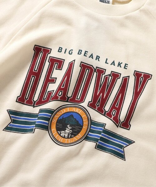 BREEZE(ブリーズ)の「【リンク・大人サイズ】カレッジトレーナー(スウェット・レディース・グレー/アイボリー・MEDIUM/LARGE)」の11枚目の写真