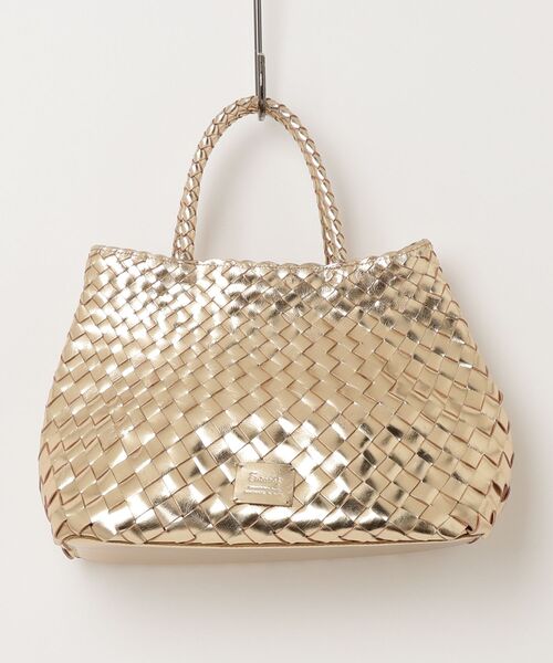 MAISON mou(メゾンムー)の「【Swaraj/スワラージ】レザー・アシンメトリーメッシュBAG(山羊革)(ハンドバッグ・レディース・ブラック/ブラウン/ブラック系/シルバー/ゴールド・FREE)」の5枚目の写真