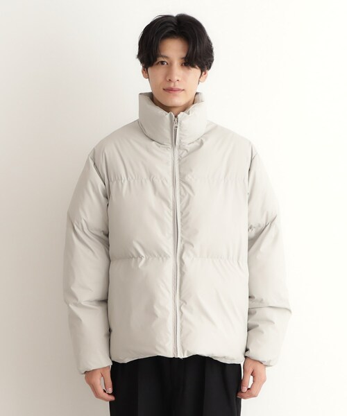 THE SHOP TK （ザ ショップ ティーケー ）の「◆スタンドネック中綿ジップブルゾン（その他アウター・メンズ・ライトグレー/ブラック・03/02/01）」の14枚目の写真