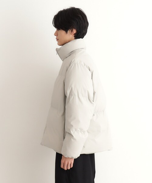 THE SHOP TK （ザ ショップ ティーケー ）の「◆スタンドネック中綿ジップブルゾン（その他アウター・メンズ・ライトグレー/ブラック・03/02/01）」の15枚目の写真