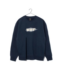 HUF QUALITY CREWNECK ハフ クオリティ プリント クルーネック スウェット
