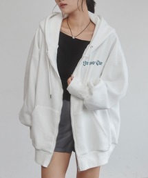 ENVYM グラフィックZIPパーカー