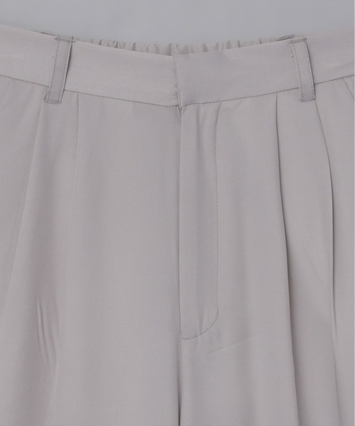 Olu.(オルドット)の「ターンバックワイドパンツ(その他パンツ・レディース・チャコールグレー/グレイッシュベージュ/ライトグレー・FREE)」の11枚目の写真