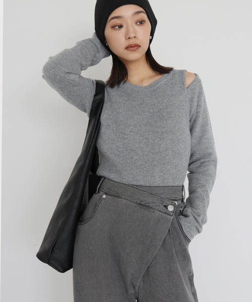 hellam（へラム）の「レザートートバッグ（トートバッグ・レディース・アイボリー/ブラック/カーキ/ブラウン・FREE）」の7枚目の写真