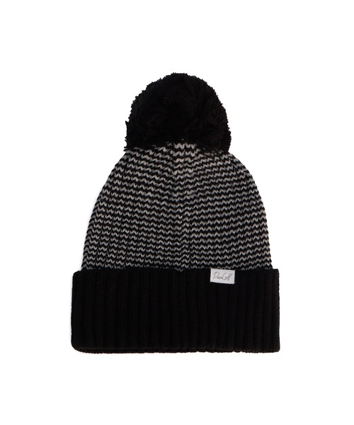 PUMA（プーマ）の「PUMA プーマ ウィメンズ ゴルフ FOG ミックスカラー ビーニー（ニットキャップ/ビーニー・レディース・ネイビー/ミント/ブラック/ホワイト系その他・フリー）」の7枚目の写真