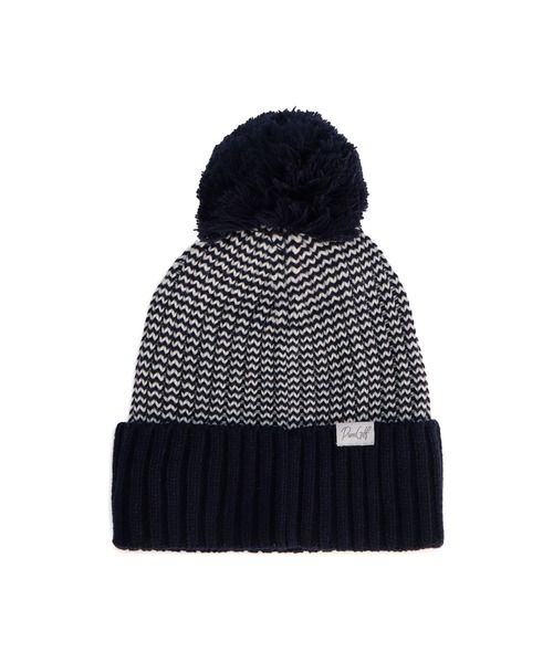 PUMA（プーマ）の「PUMA プーマ ウィメンズ ゴルフ FOG ミックスカラー ビーニー（ニットキャップ/ビーニー・レディース・ネイビー/ミント/ブラック/ホワイト系その他・フリー）」の11枚目の写真