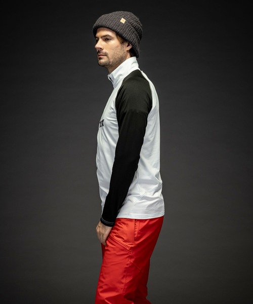phenix（フェニックス）の「phenix(フェニックス) Sleeve Color Inner フェニックススリーブカラーインナー/Middle メンズ/スキーウェア（その他トップス・メンズ・ネイビー/ホワイト/ブラック/レッド・S/M/L/XL）」の7枚目の写真