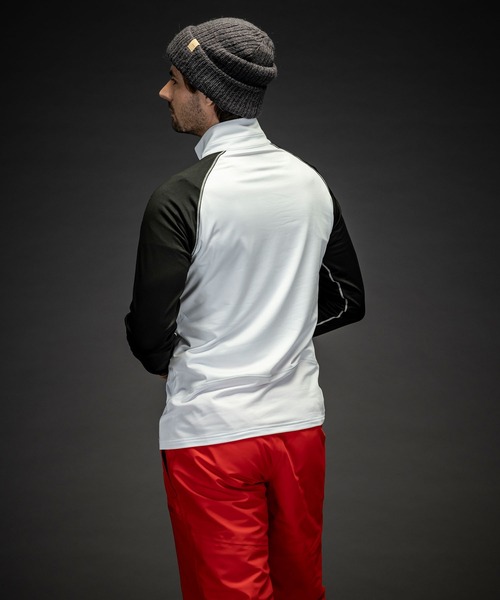 phenix（フェニックス）の「phenix(フェニックス) Sleeve Color Inner フェニックススリーブカラーインナー/Middle メンズ/スキーウェア（その他トップス・メンズ・ネイビー/ホワイト/ブラック/レッド・S/M/L/XL）」の8枚目の写真