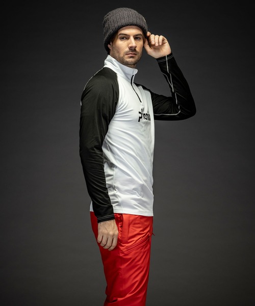 phenix（フェニックス）の「phenix(フェニックス) Sleeve Color Inner フェニックススリーブカラーインナー/Middle メンズ/スキーウェア（その他トップス・メンズ・ネイビー/ホワイト/ブラック/レッド・S/M/L/XL）」の9枚目の写真