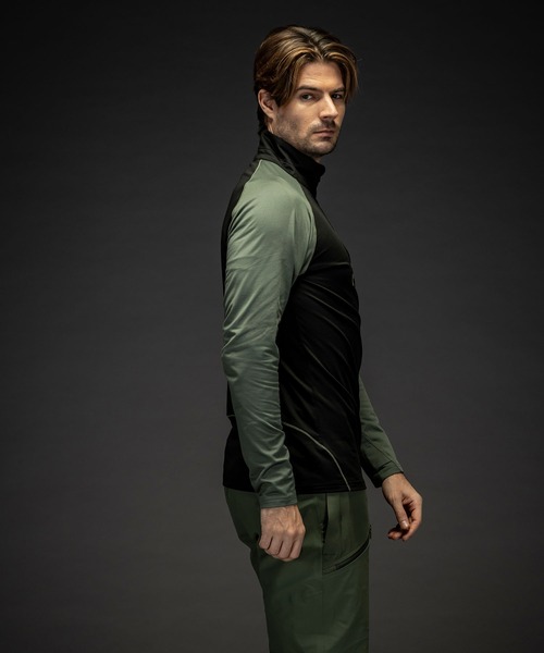 phenix（フェニックス）の「phenix(フェニックス) Sleeve Color Inner フェニックススリーブカラーインナー/Middle メンズ/スキーウェア（その他トップス・メンズ・ネイビー/ホワイト/ブラック/レッド・S/M/L/XL）」の10枚目の写真