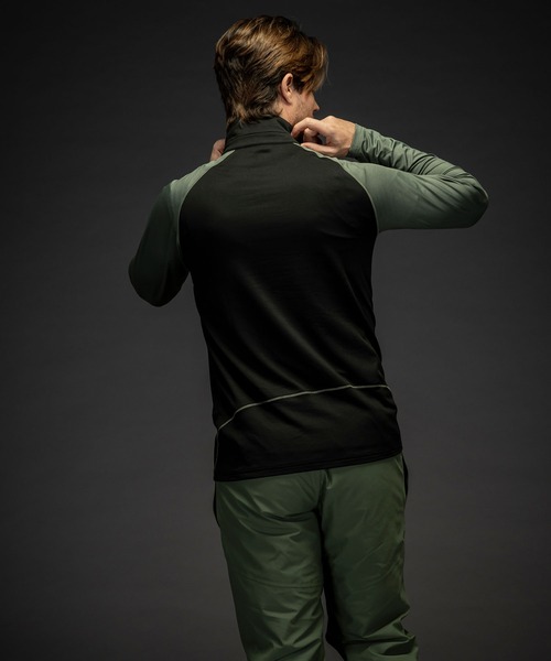 phenix（フェニックス）の「phenix(フェニックス) Sleeve Color Inner フェニックススリーブカラーインナー/Middle メンズ/スキーウェア（その他トップス・メンズ・ネイビー/ホワイト/ブラック/レッド・S/M/L/XL）」の11枚目の写真