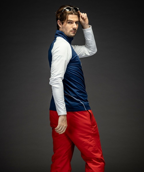 phenix（フェニックス）の「phenix(フェニックス) Sleeve Color Inner フェニックススリーブカラーインナー/Middle メンズ/スキーウェア（その他トップス・メンズ・ネイビー/ホワイト/ブラック/レッド・S/M/L/XL）」の14枚目の写真