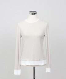 relac（レーラック）の「レイヤード シアートップス（Tシャツ/カットソー）」