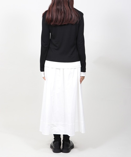 relac(レーラック)の「レイヤード シアートップス(Tシャツ/カットソー・レディース・ブラック×ホワイト/グレー/ブラック/ベージュ・FREE)」の20枚目の写真