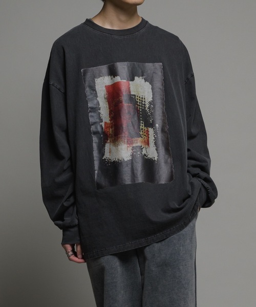 KHAOSプリントBIG-T CASPER JOHN（キャスパージョン）の「Pigment super big print