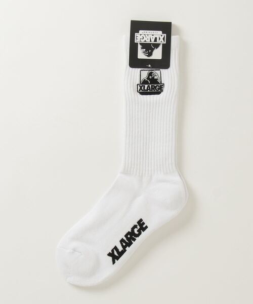 XLARGE（エクストララージ）の「【販売終了】OG EMB SOCKS（ソックス/靴下・メンズ・ブラウン/ホワイト/ブラック・ONE SIZE）」の15枚目の写真