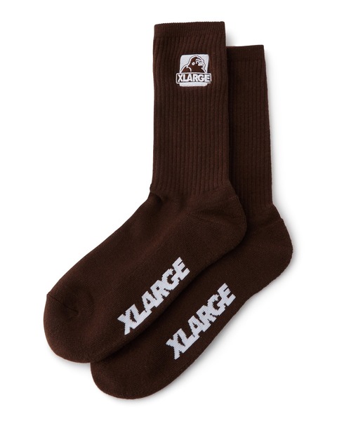 XLARGE エクストララージ メンズ ソックス 3パック XLARGE エクストララージ ロゴ ソックス メンズ 101221054008