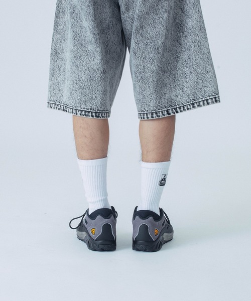 XLARGE（エクストララージ）の「【販売終了】OG EMB SOCKS（ソックス/靴下・メンズ・ブラウン/ホワイト/ブラック・ONE SIZE）」の9枚目の写真