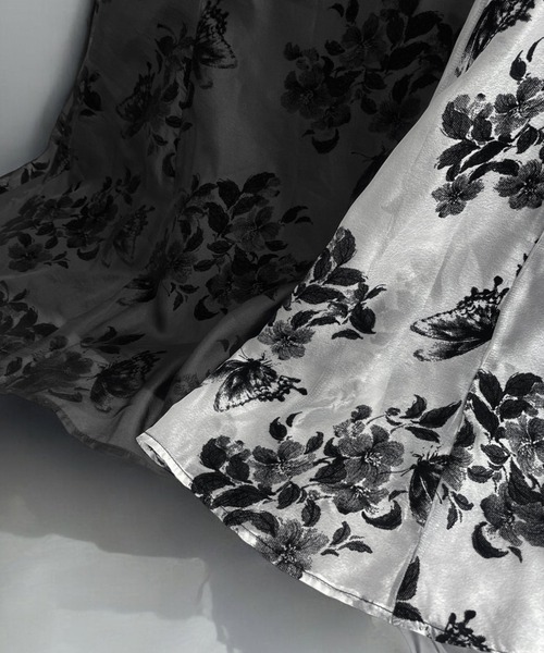 フロッキーフラワーマーメイドスカート（スカート）｜JULIA BOUTIQUE（ジュリアブティック）