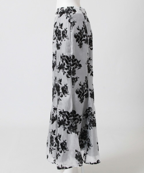 フロッキーフラワーマーメイドスカート（スカート）｜JULIA BOUTIQUE（ジュリアブティック）