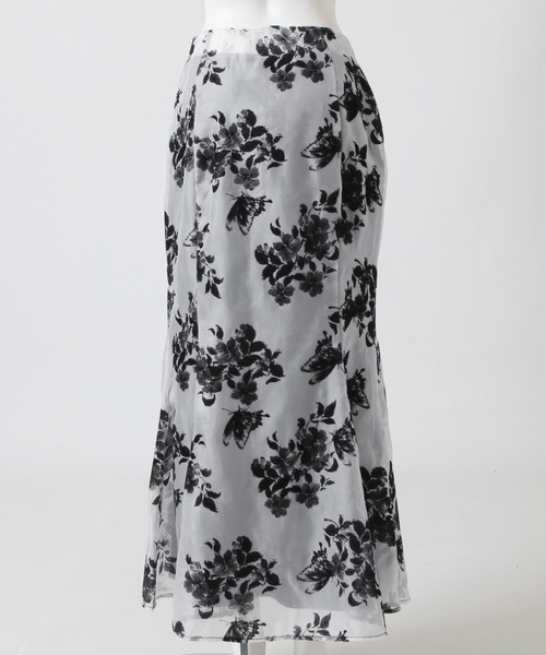 フロッキーフラワーマーメイドスカート（スカート）｜JULIA BOUTIQUE（ジュリアブティック）