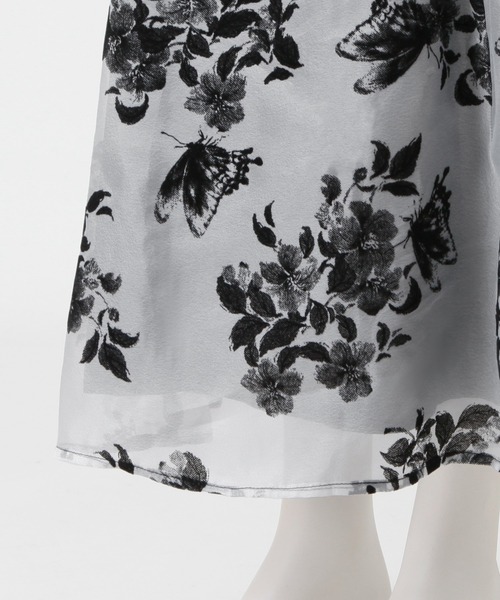 フロッキーフラワーマーメイドスカート（スカート）｜JULIA BOUTIQUE（ジュリアブティック）