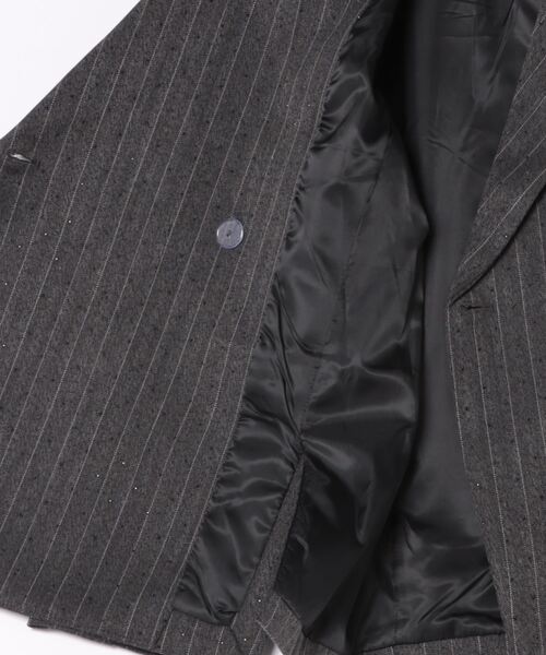 $*$様 Stone  ストライプ テーラードジャケット J by blue（ジェイバイブルー）の「ストーンストライプテーラード